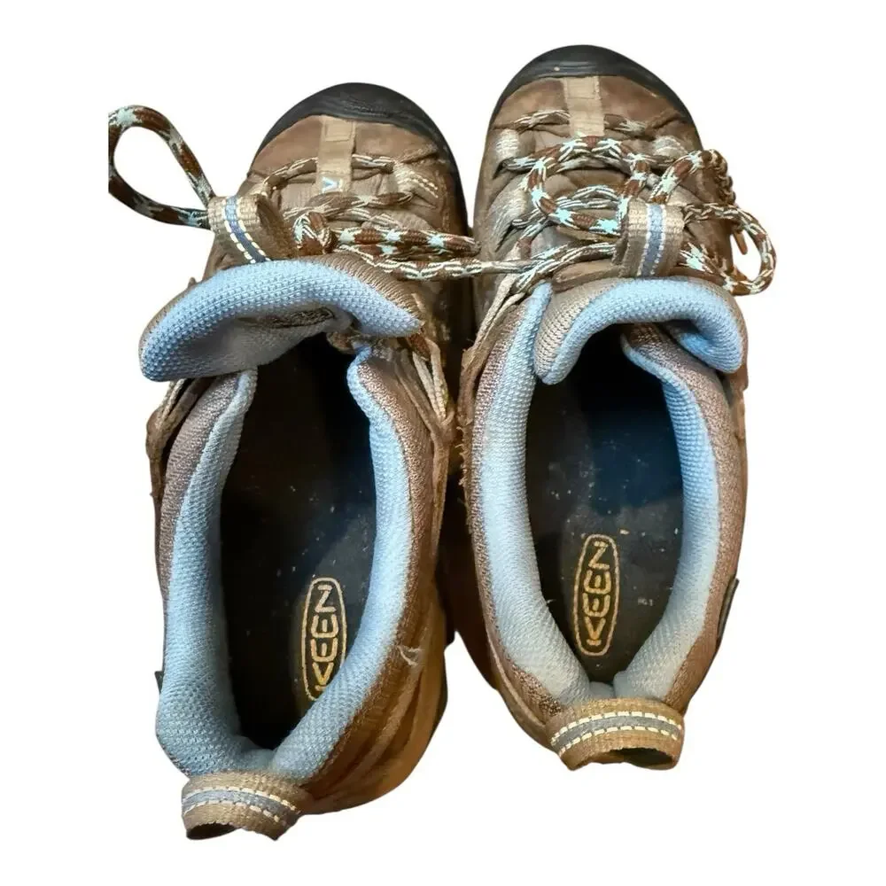 Keen Targhee‎ ll Hiking Shoes Womens 7.0 Low Dark Earth Dry Waterproof 1004085